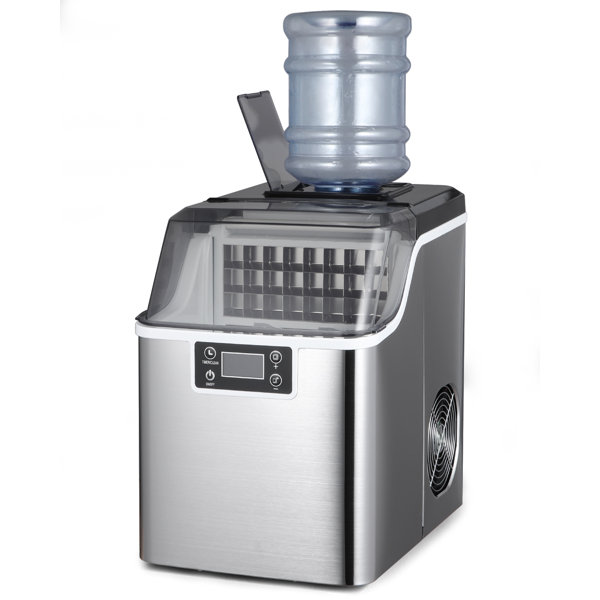 ADT 44 Lb. lb. Daily Production Clear Ice Freestanding Ice Maker Wayfair